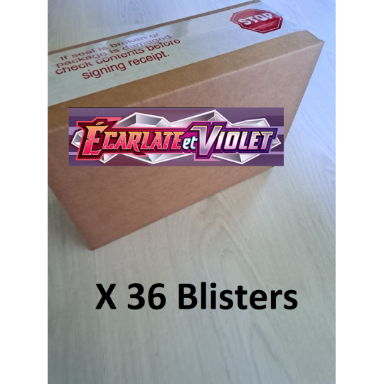 Case - Boîte de 36 blisters - EV01 - Ecarlate et Violet - FR
