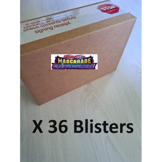 Case - Boîte de 36 blisters - EV06 - Mascarade Crépusculaire - FR