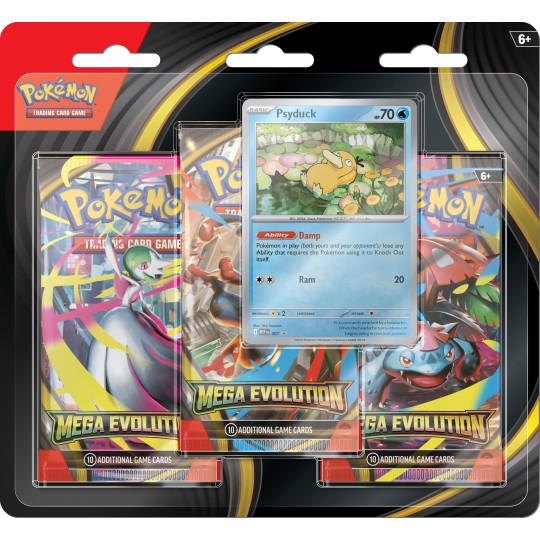 Tripack ME01 - Mega Evolution - Psykokwak - FR