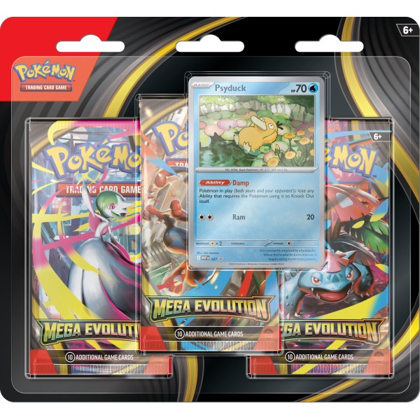 Tripack ME01 - Mega Evolution - Psykokwak - FR