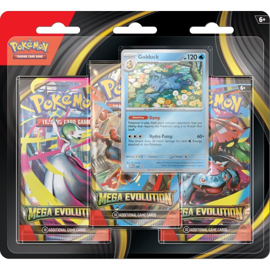 Tripack ME01 - Mega Evolution - Akwakwak - FR