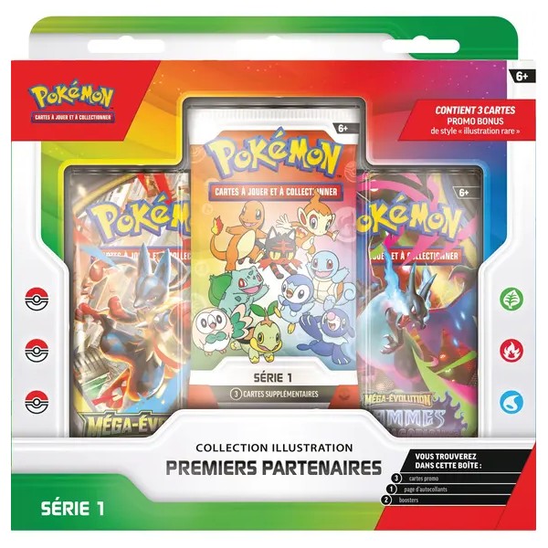 Coffret  Collection Illustration - Premiers Partenaires - Série 1 - FR