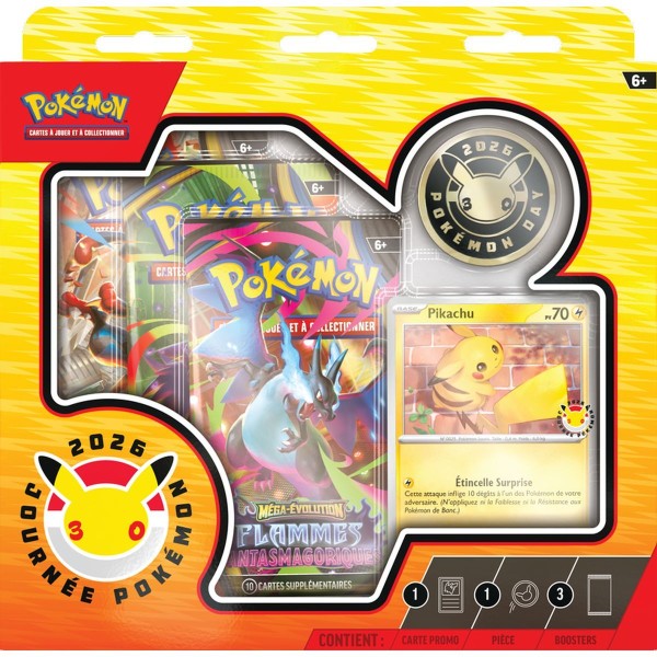 Coffret  Journée Pokémon Day 30 ans - FR