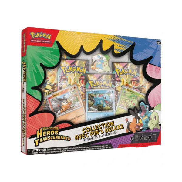 Coffret collection pin's Deluxe - ME02.5 - Héros Transcendants