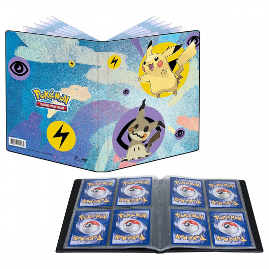 Portfolio Pokémon - Pikachu & Mimiqui - A5 - 4 cases