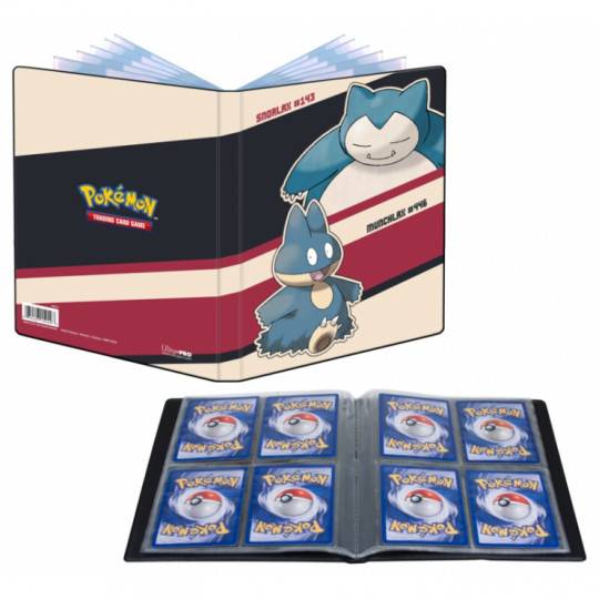 Portfolio Pokémon - Ronflex & Goinfrex - A5 - 4 cases
