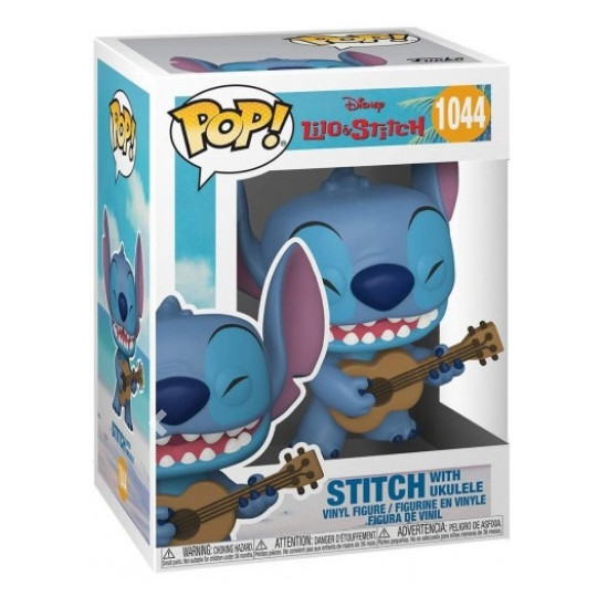 POP Disney - Lilo & Stitch - Stitch avec un ukelele - N°1044