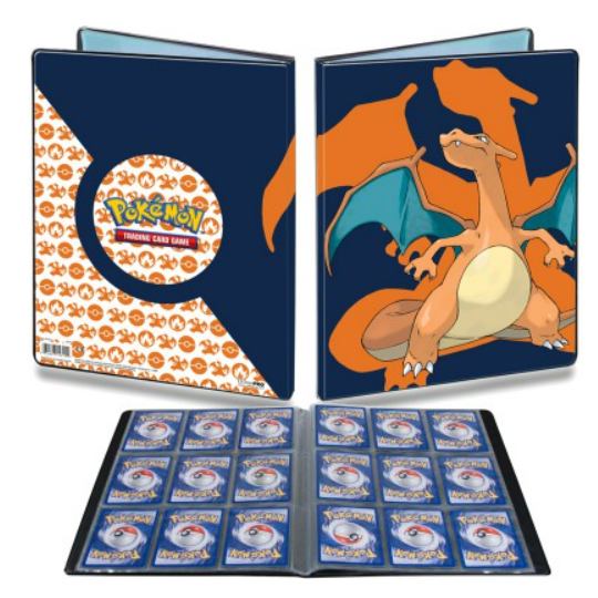 Portfolio Pokémon - Dracaufeu - A4 - 9 cases
