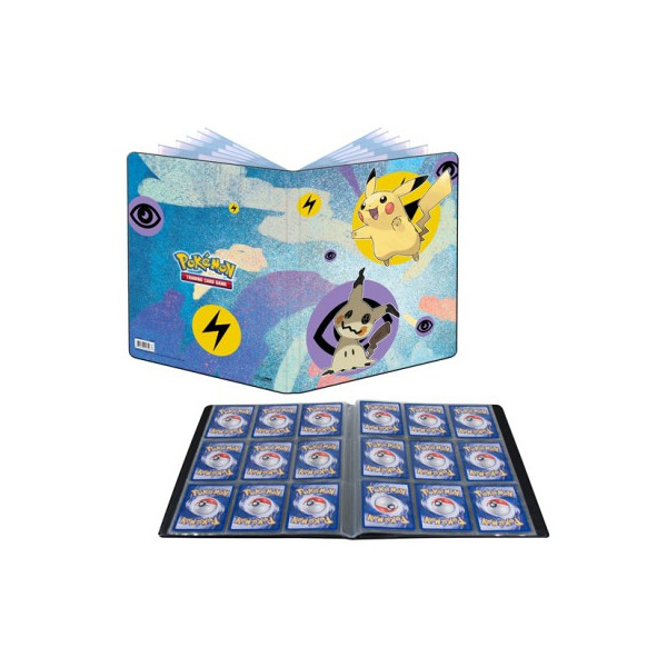 Portfolio Pokémon - Pikachu & Mimiqui - A4 - 9 cases
