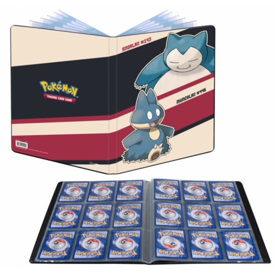 Portfolio Pokémon - Ronflex & Goinfrex - A4 - 9 cases