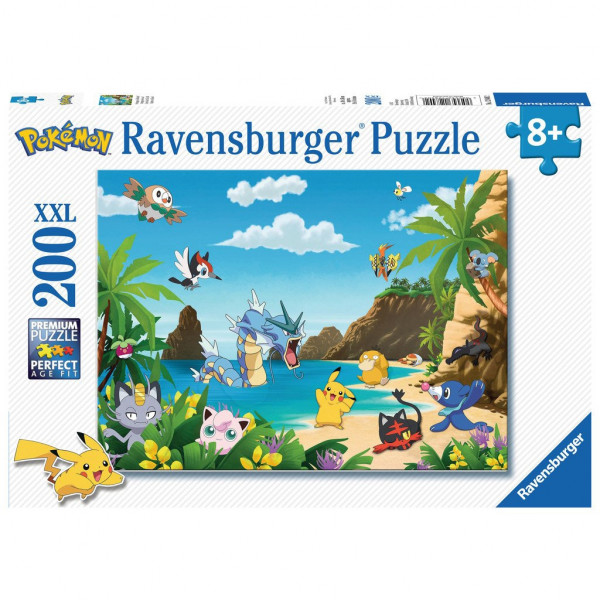 Puzzle Pokémon - Bord de mer - 200 pièces