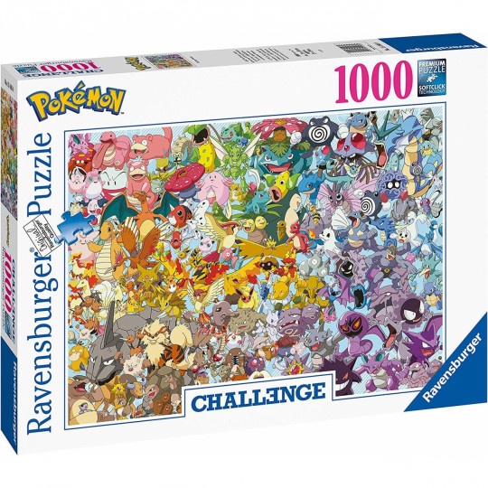Puzzle Pokémon - Challenge - 1000 pièces