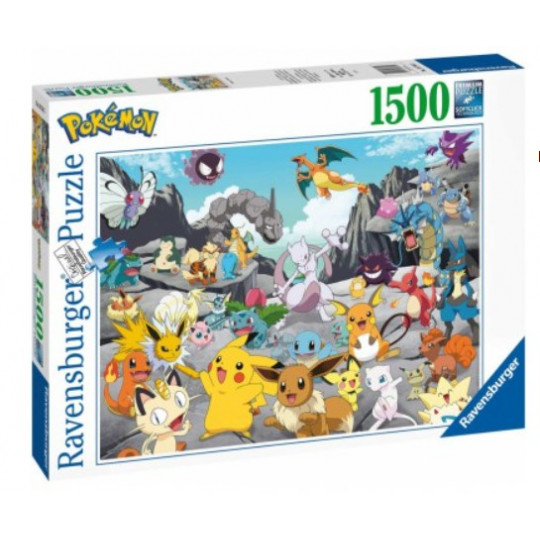 Puzzle Pokémon - Pokémon Classique - 1500 pièces