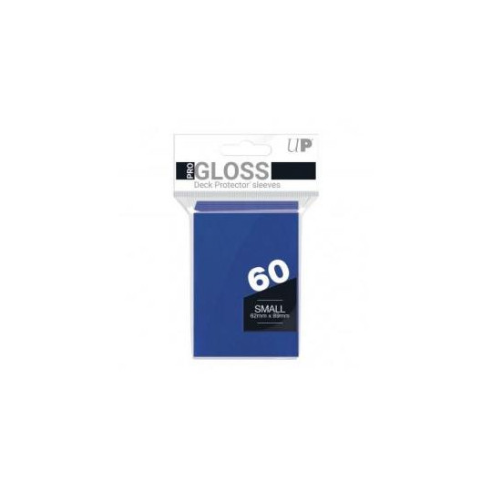 Protège cartes / sleeves Ultra Pro - Gloss Small - Bleu