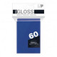 Protège cartes / sleeves Ultra Pro - Gloss Small - Bleu