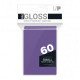 Protège cartes / sleeves Ultra Pro - Gloss Small - Violet