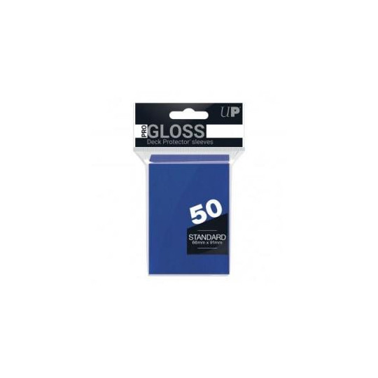 Protège cartes / sleeves Ultra Pro - Gloss Standard - Bleu