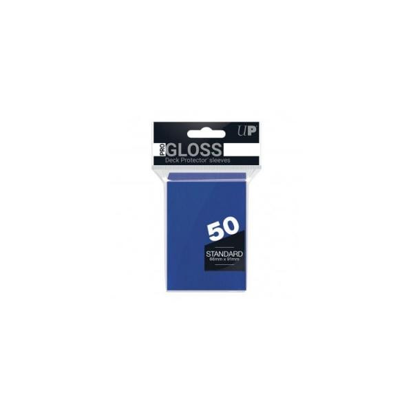 Protège cartes / sleeves Ultra Pro - Gloss Standard - Bleu