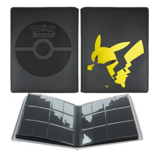 Portfolio Pokémon - Similicuir - Pikachu - A4 - 12 cases